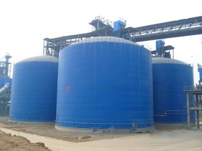 白鹭湖管理区水泥钢板库改造