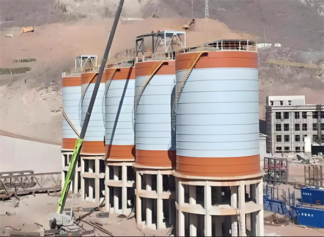 白鹭湖管理区高架钢板仓