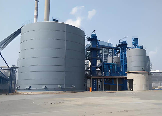 白鹭湖管理区1万吨钢板仓